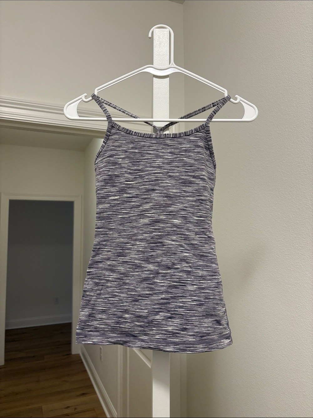 Lululemon Power Y Space Dye Shelf Bra Yoga Tank